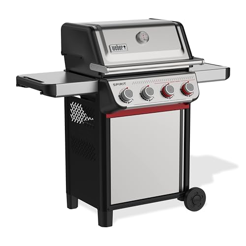 Weber SPIRIT 4-Burner Grill S-425 Liquid Propane Stainless Steel