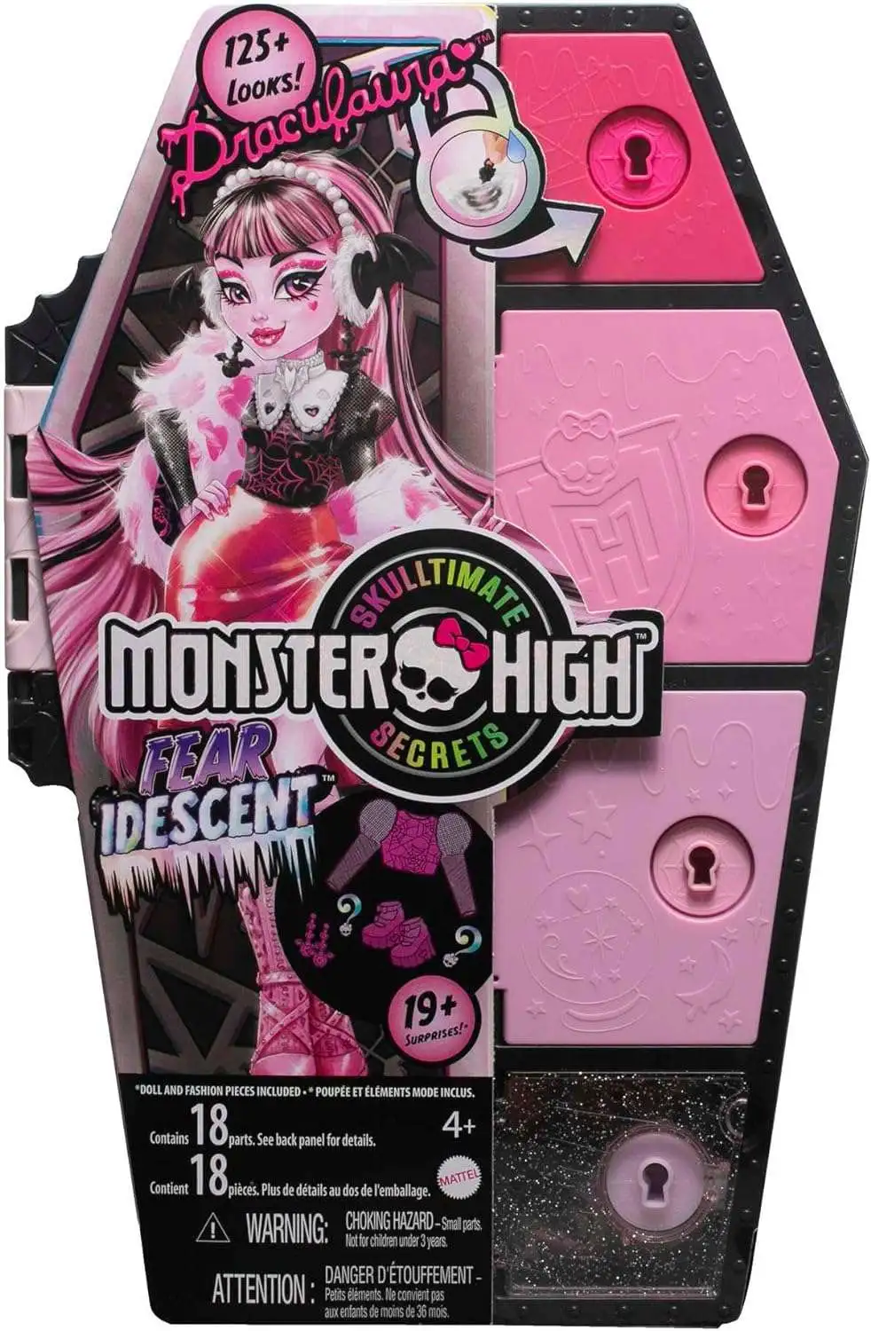 Monster High Skulltimate Secrets Fearidescent Draculaura Doll
