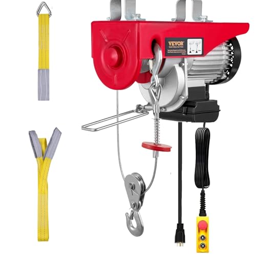 VEVOR Electric Hoist, 2200LBS Electric Winch, Steel Electric Lift