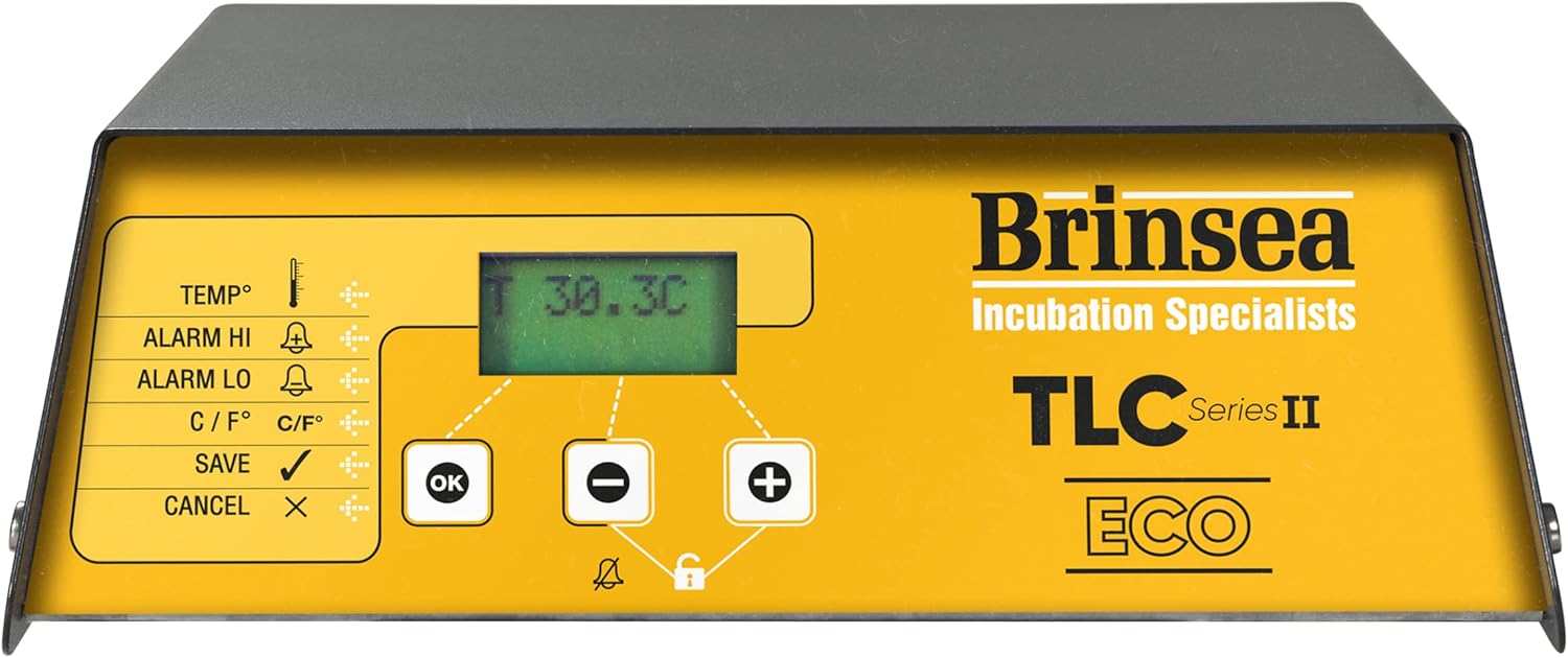 Brinsea TLC-50 Eco Series II Large Bird Brooder Pet Incubator, Incubator for Newborn Puppies, Kittens and Other Small Animals, Off White