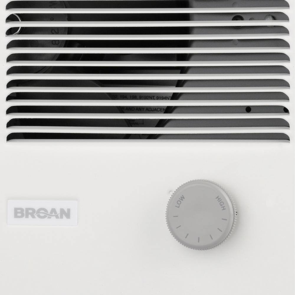 Broan 198 High Capacity White Wall Heater