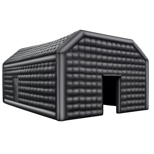 VEVOR Inflatable Nightclub, 26.2 x 19.7 x 13.1 Ft, Blow up Party Tent with Disco Lights & 1100W Blower, Large Inflatable Night Club Tent for Adults
