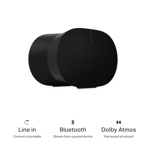 Sonos Era 300 - Black - Wireless, Alexa Enabled Smart Speaker with Dolby Atmos.