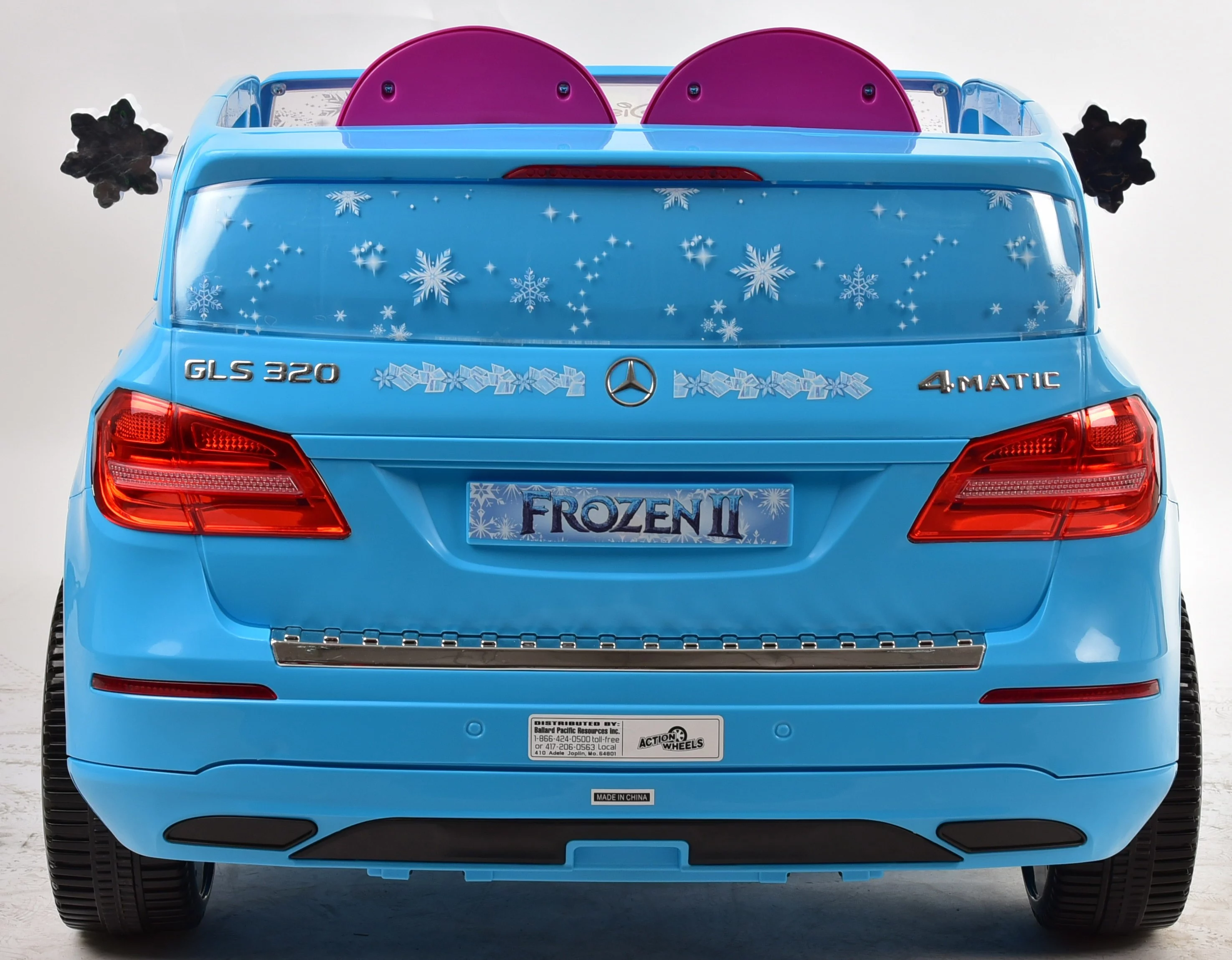 12 Volt Frozen Mercedes GLS-320 Battery Powered Ride-On for Girls Ages 3 and up