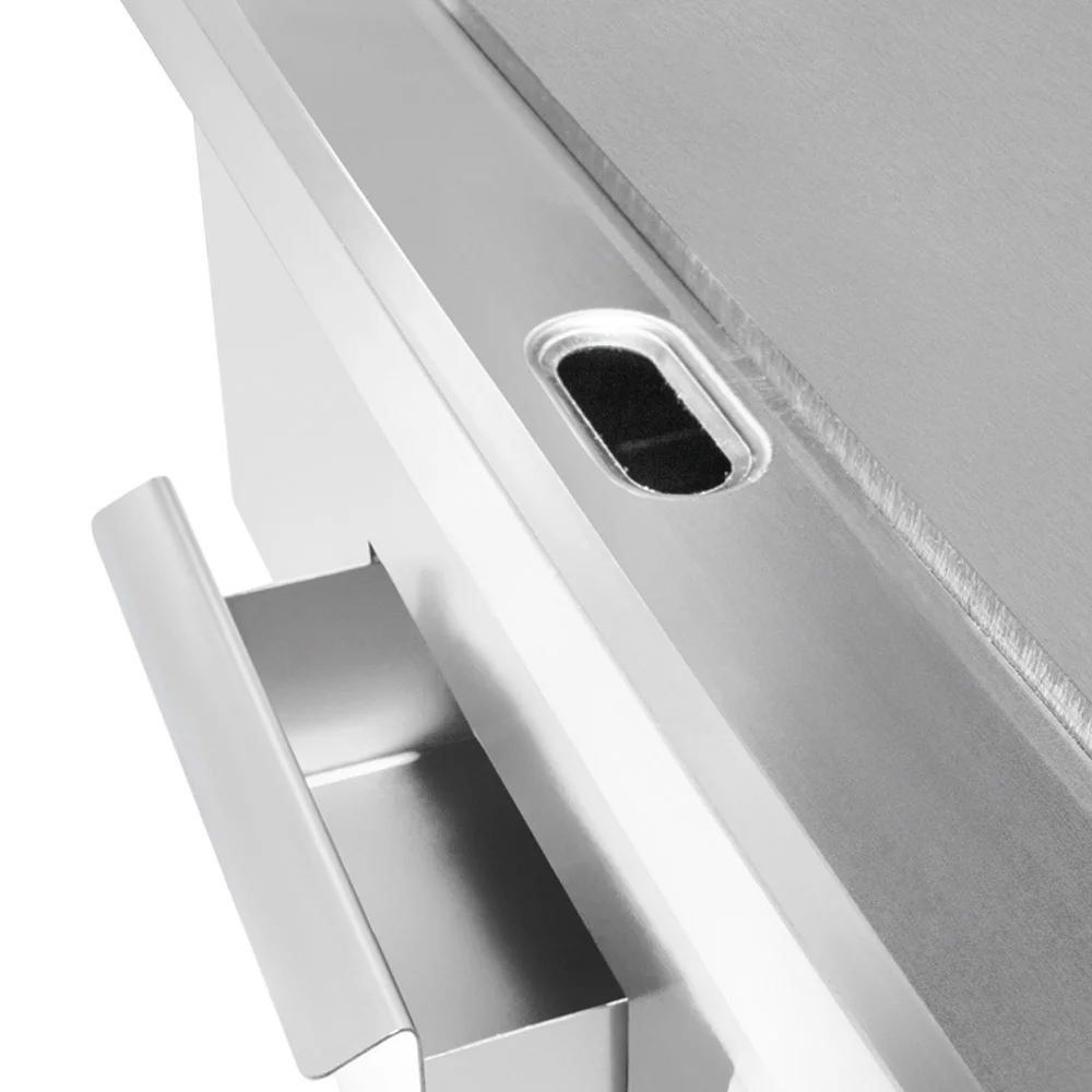 GorillaRock Flat Top Griddle | Teppanyaki Grill with Single Thermostat | Commercial Griddle | 21.50 x 16.00 | 110V