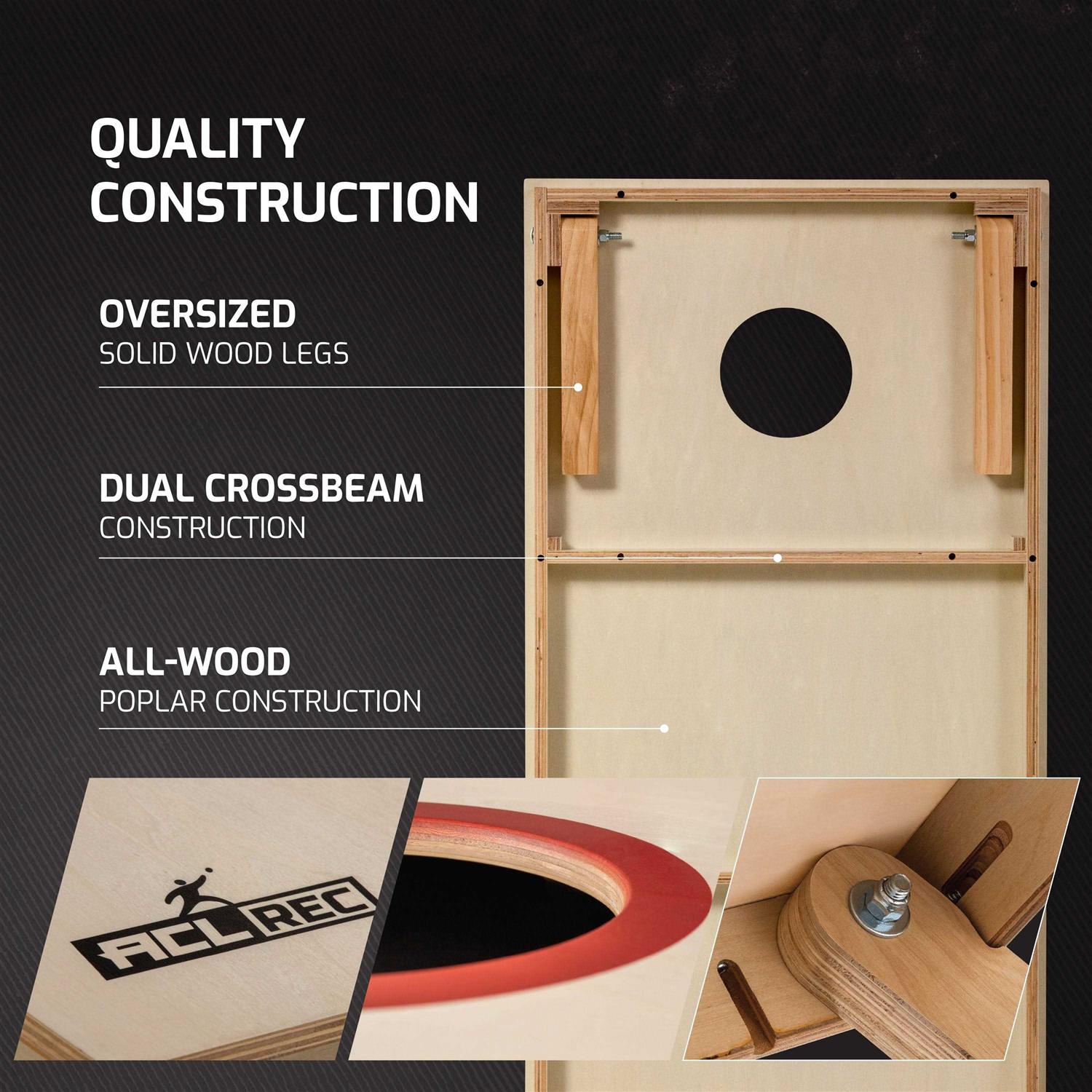 ACL REC 2x4 Cornhole Board American Cornhole League - Sports Supplies Online Store