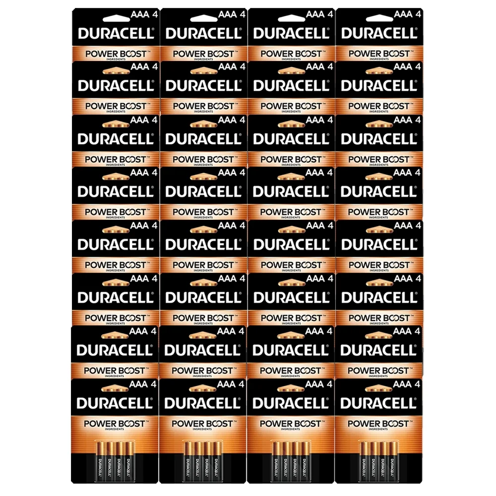 Duracell AAA Coppertop 1.5V Alkaline Batteries, Pack of 32 - Curated Treasures Market