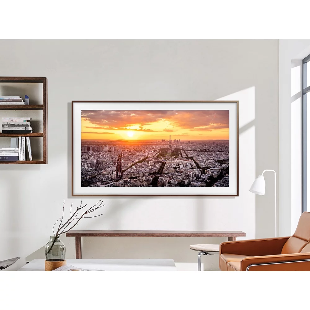 Open Box Samsung 55" Class QLED 4K LS03B Series The Frame Quantum HDR, Art Mode, Anti-Reflection Matte Display Screen, Slim Fit Wall Mount Included