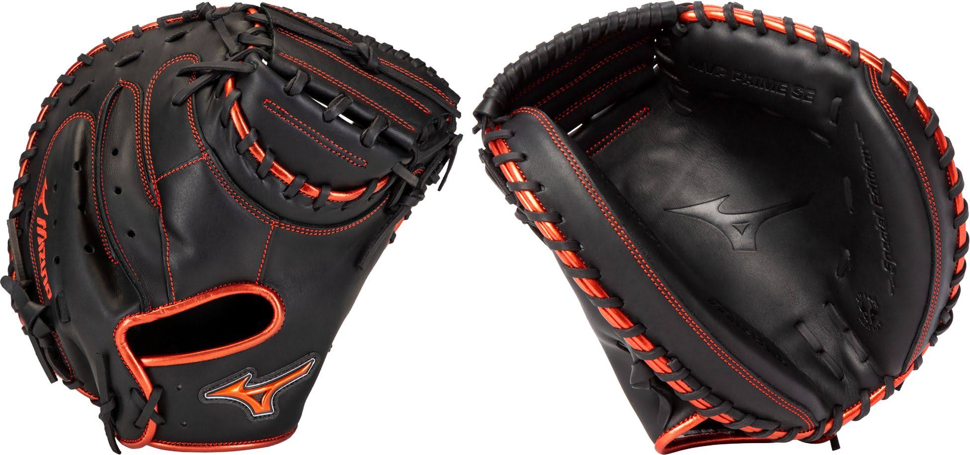 Mizuno MVP Prime SE 34.00x22 Catcher&s Mitt - Black Red - Right