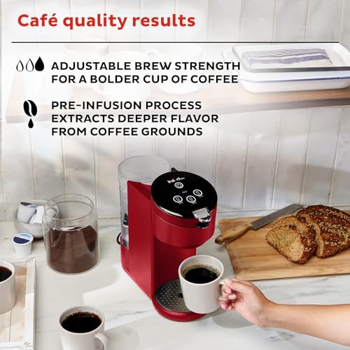 Instant Solo Single Serve Coffee Maker, From the Makers of Instant Pot, K-Cup Pod Compatible Coffee Brewer