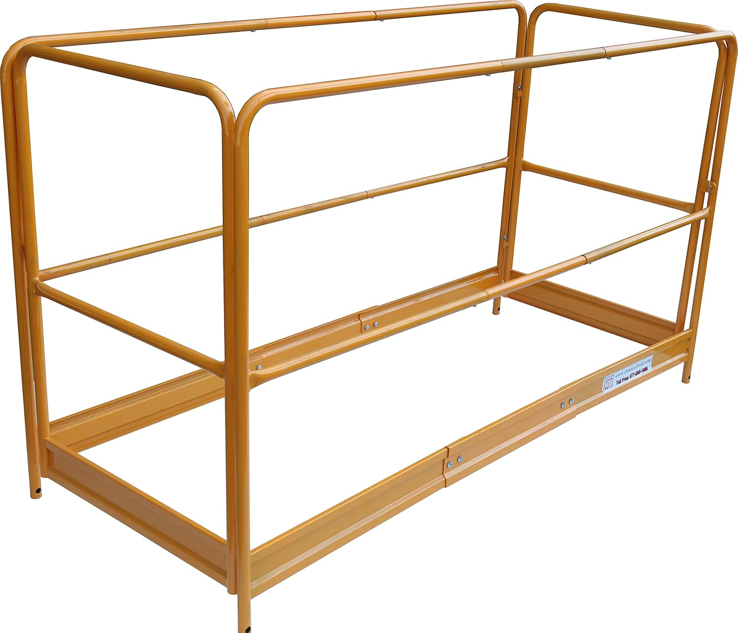 CBM Scaffold 6 Feet Scaffolding Guard Rail System. AKA CBM. Perry. Baker, Utility Tower Guard Rail