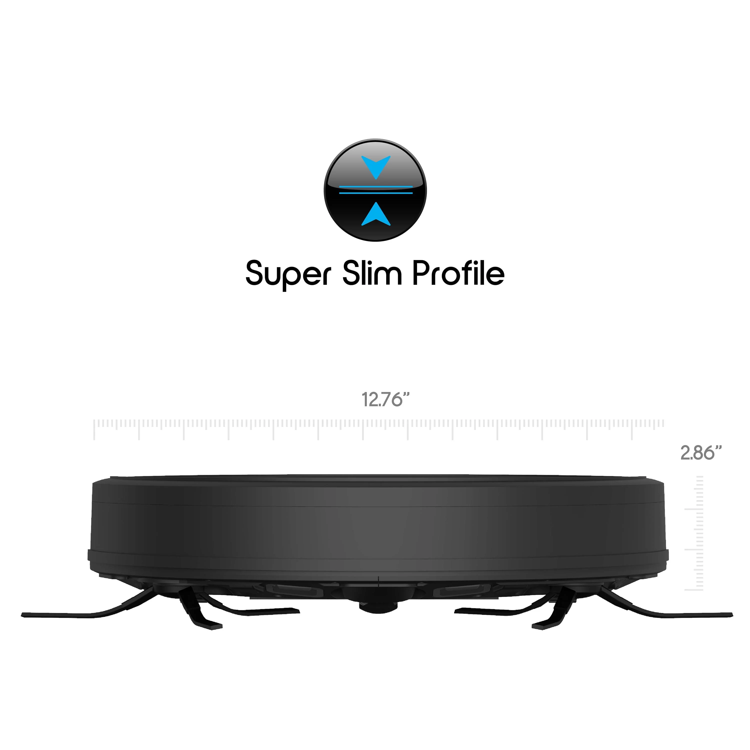 Ionvac SmartClean 2000 Robovac - WiFi Robotic Vacuum with App/Remote Control, New