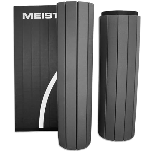 Meister FlexFloor Wrestling Mat - 10ft x 10ft Roll-Up Pro Training Mat for Home & Gym