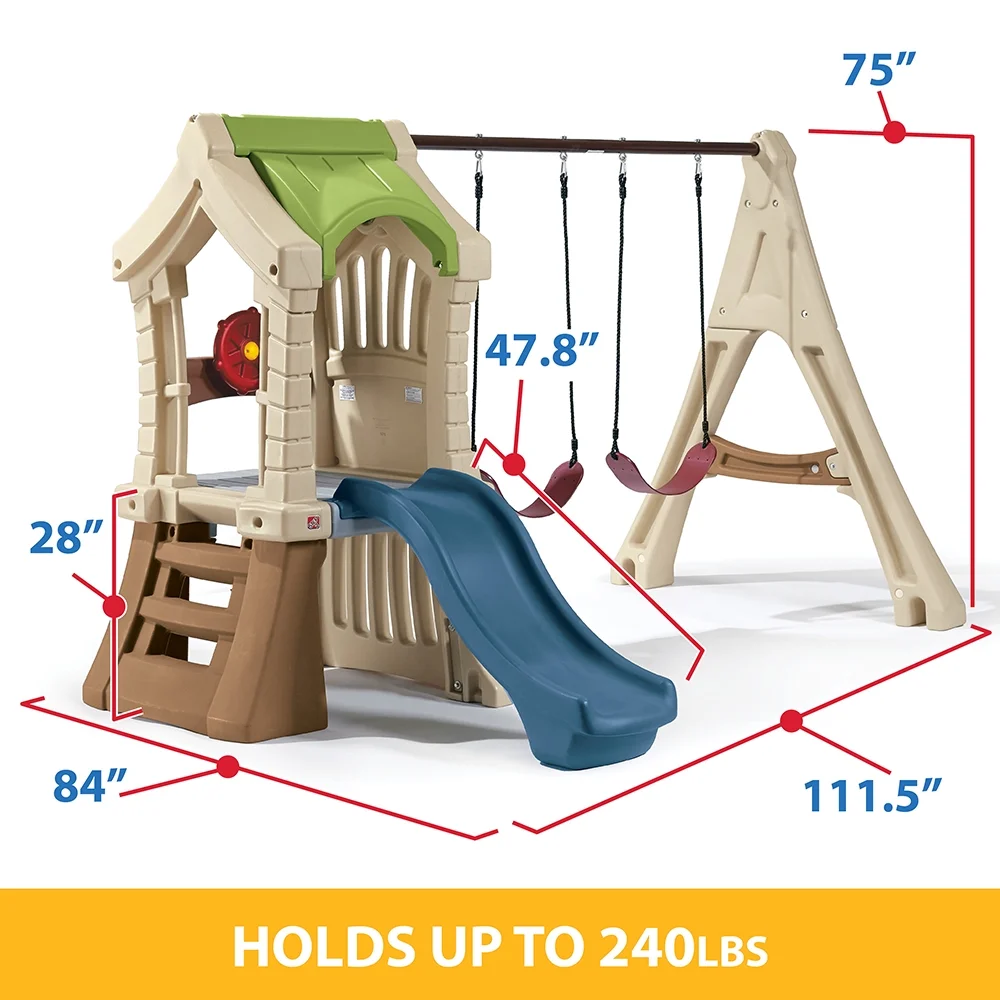 Step2 Play up Gym Toddler Swingset and Outdoor Playground - Radiant Selections