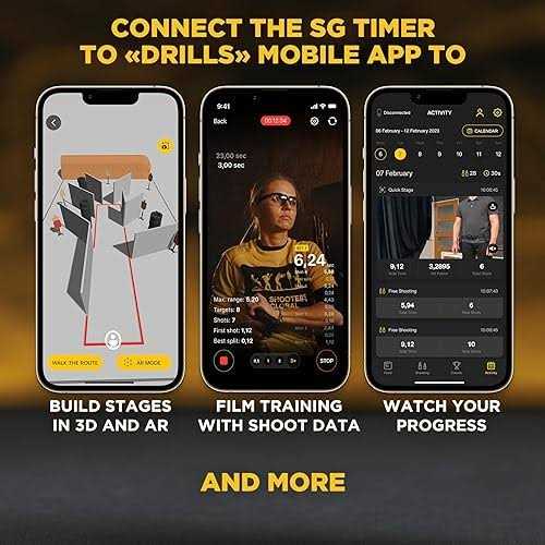 SG Shot Timer GO Feature rich yet affordable Shot Timer with a free Drills mobile app - Sports Supplies Online Store