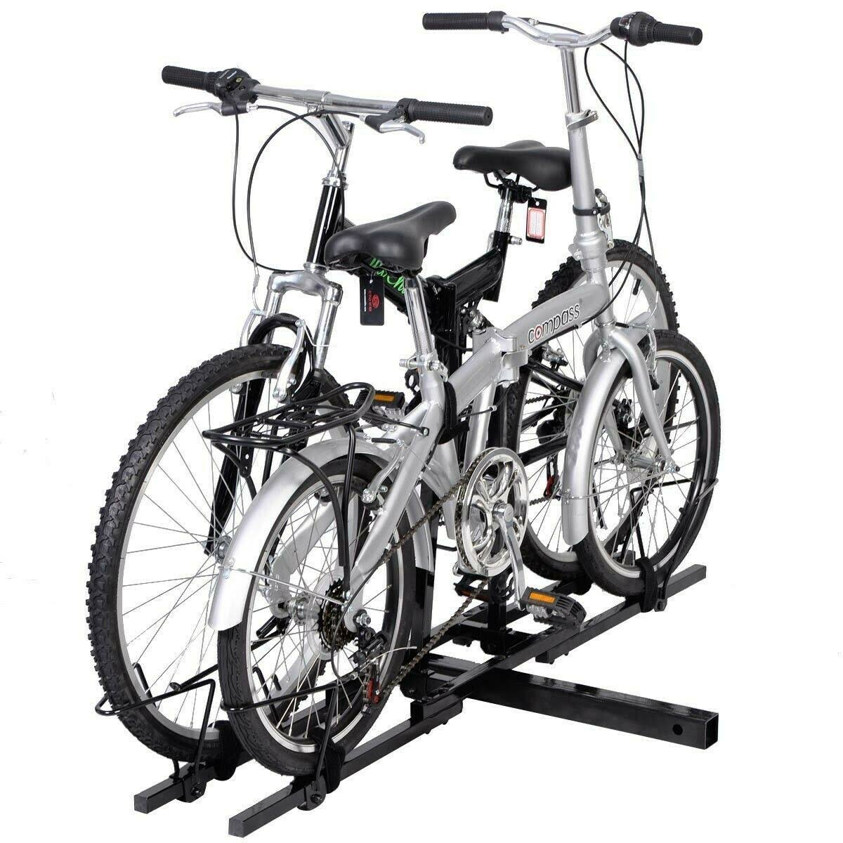 2x22 Heavy Duty 2 Bicycle Hitch Mount Carrier