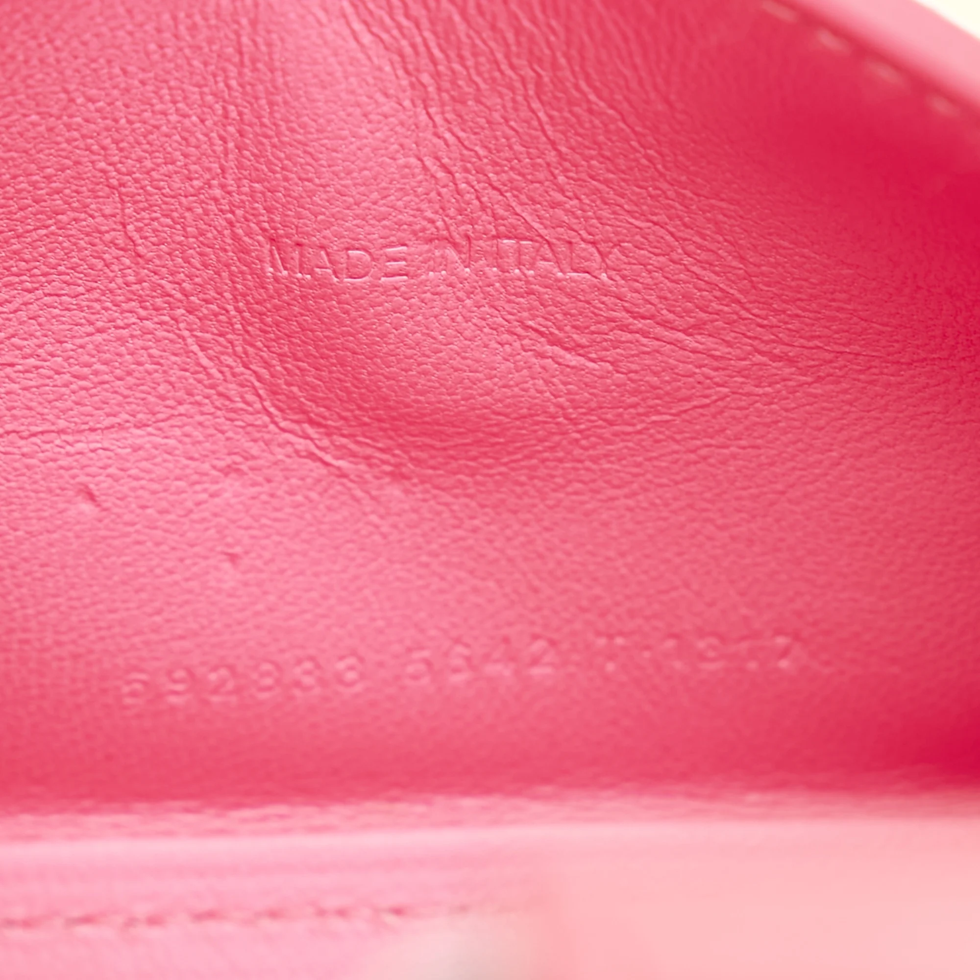 Pre-Owned Authenticated Balenciaga Hourglass XS Calf Leather Pink Satchel Unisex (Good)