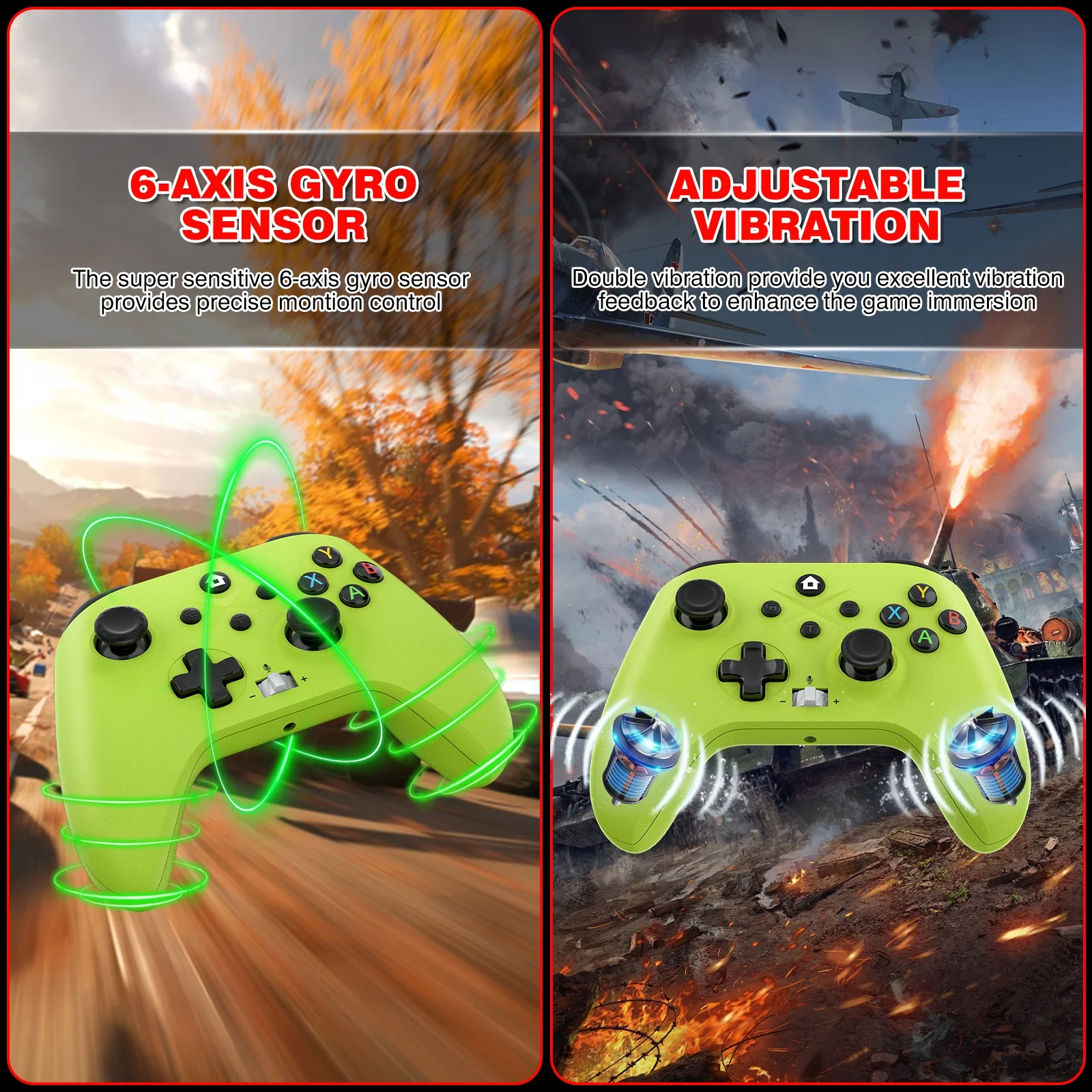 2 Pack Wireless Xbox Controller for Xbox One, Xbox One X/S, Xbox Series X/S
