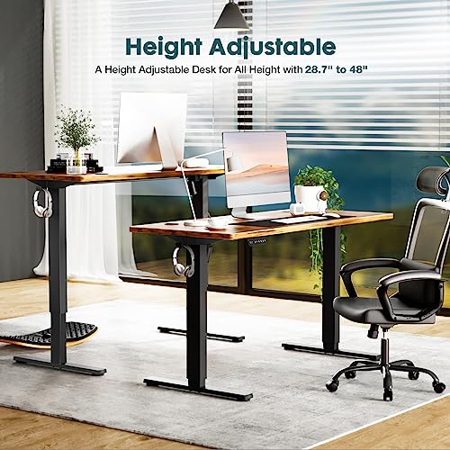 Standing Desk, Adjustable Height Electric Sit Stand Up Down Computer Table