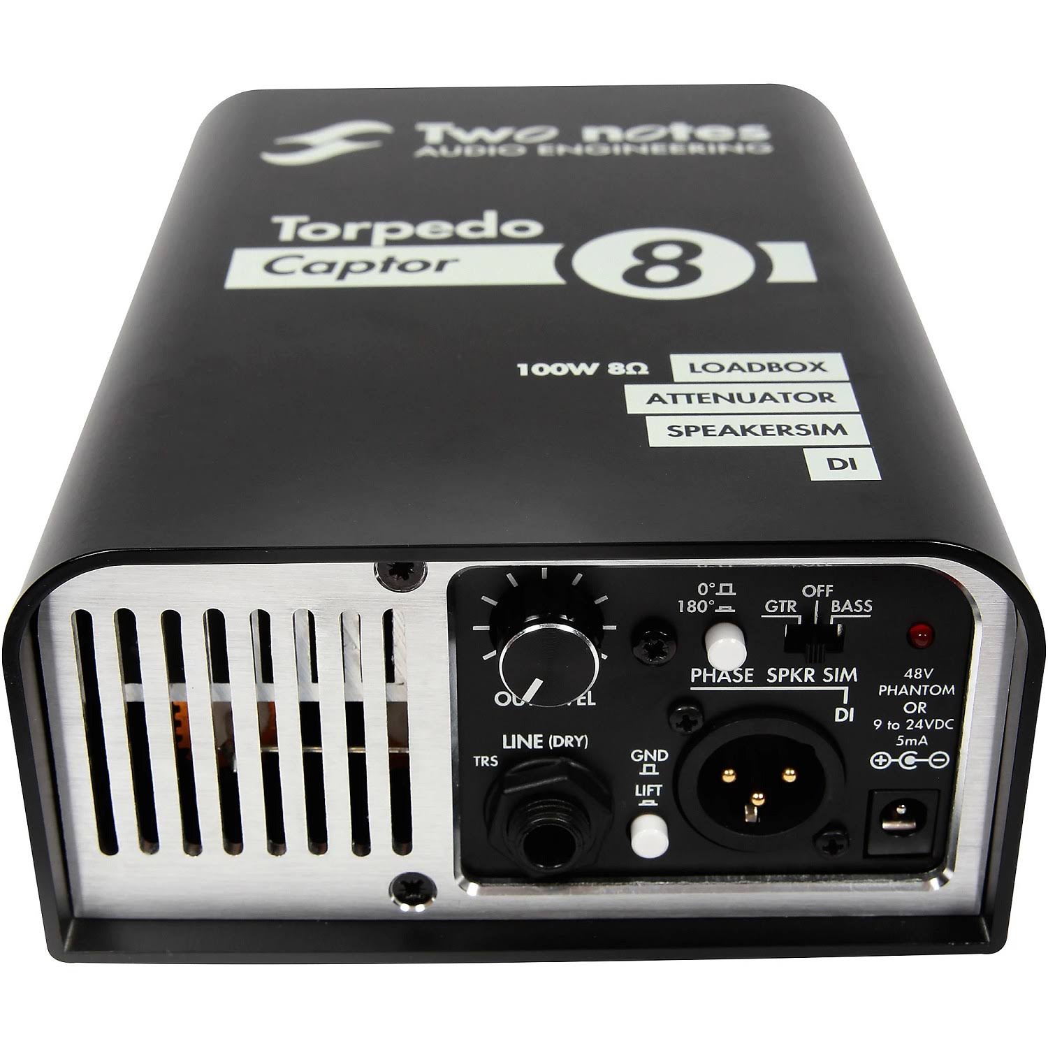 Two Notes Torpedo Captor Loadbox Attenuator di 8 Ohm