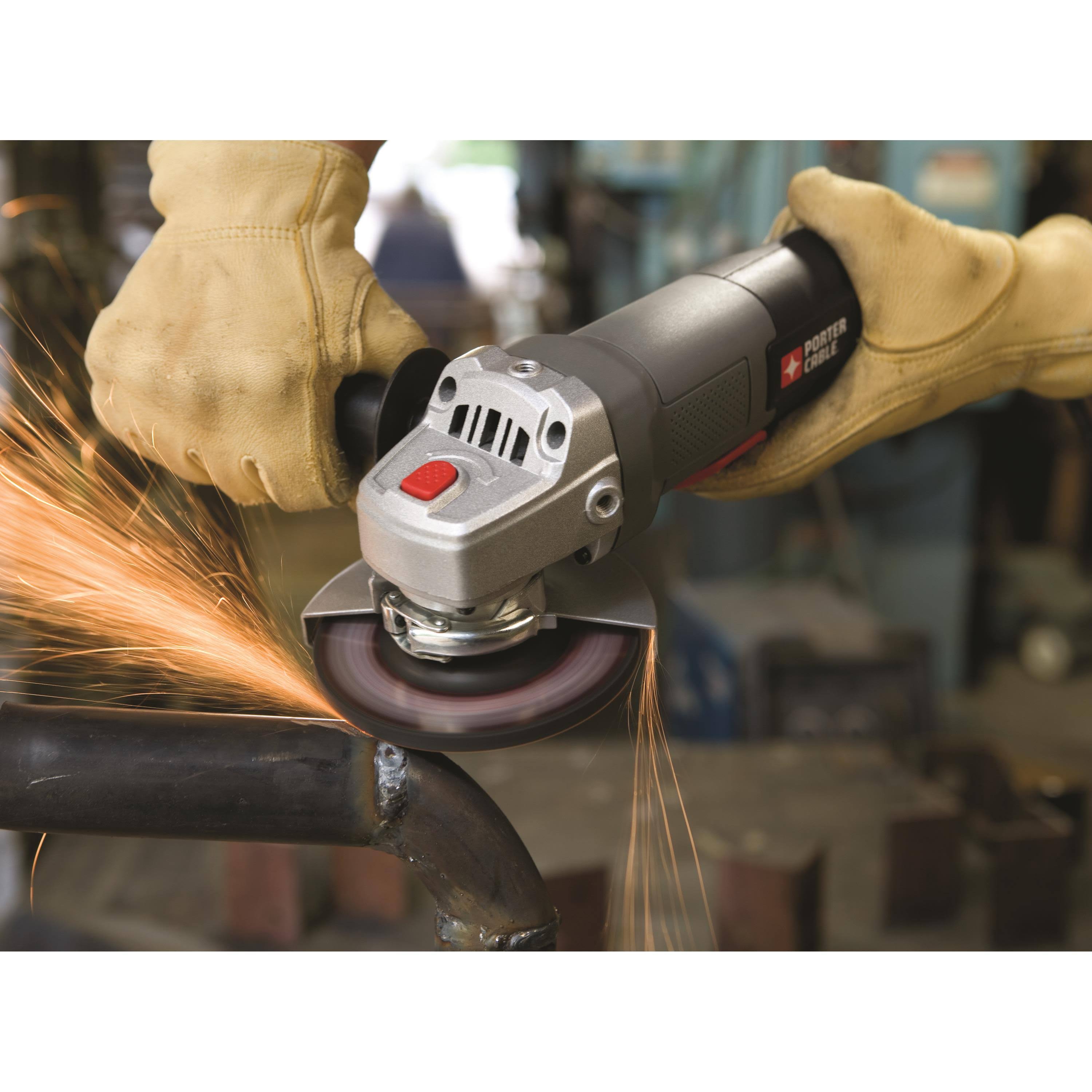 Porter-Cable Angle Grinder Tool, 4-1/2-Inch, 7-Amp (PC60TPAG)