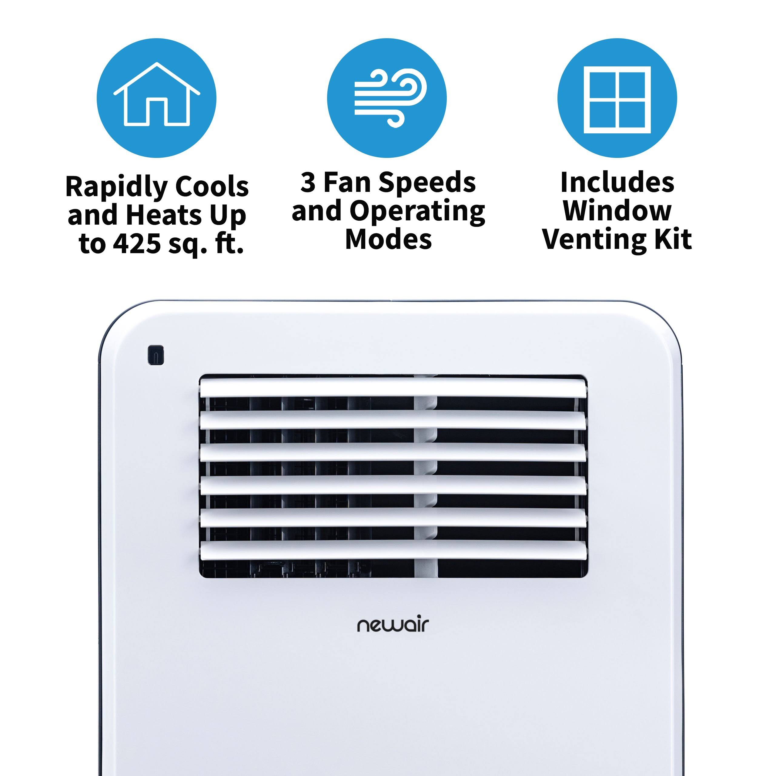 NewAir AC-12200H Portable Air Conditioner Heater