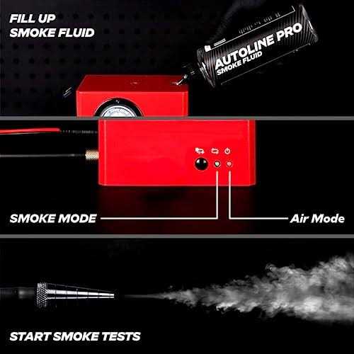 Automotive Smoke Machine for EVAP, Vacuum, Exhaust, and More Leak Detection Testing - Sports Supplies Online Store