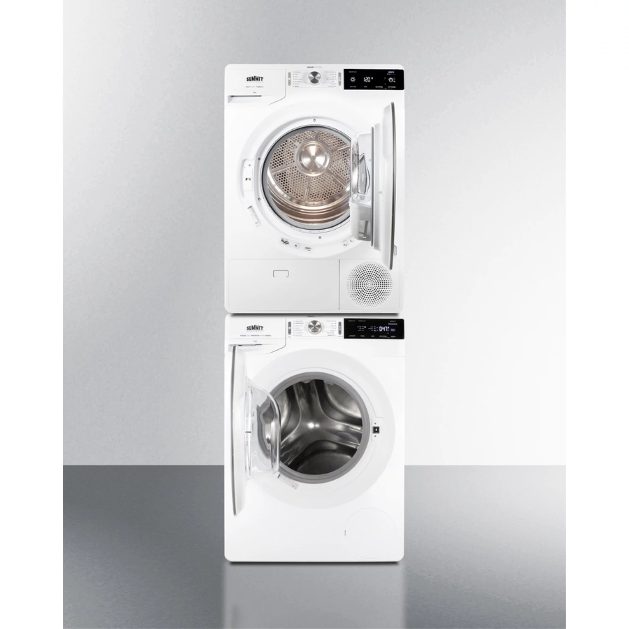 Washer/Heat Pump Dryer Combination