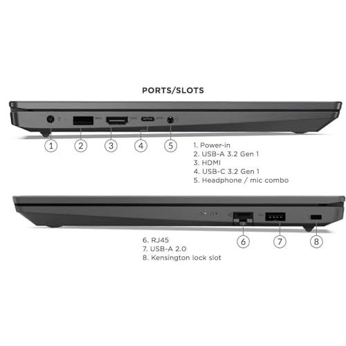 Lenovo V15 Laptop, 15.6" FHD Display, AMD Ryzen 5 5500U Hexa-core Processor (Beat Intel i7-1065G7), 40GB RAM, 2TB SSD, HDMI, RJ45, Numeric Keypad
