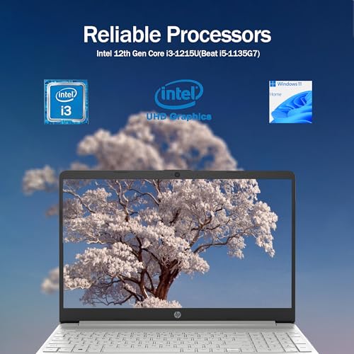 HP 15.6" Touchscreen Laptop, Intel Core i5 Processor, 16GB RAM, 512GB SSD, Numeric Keypad, Bluetooth, Wi-Fi, Long Battery Life, Windows 11 Home