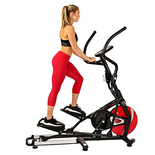 Sunny Health & Fitness Magnetic Elliptical Trainer Elliptical Machine w/Tablet Holder