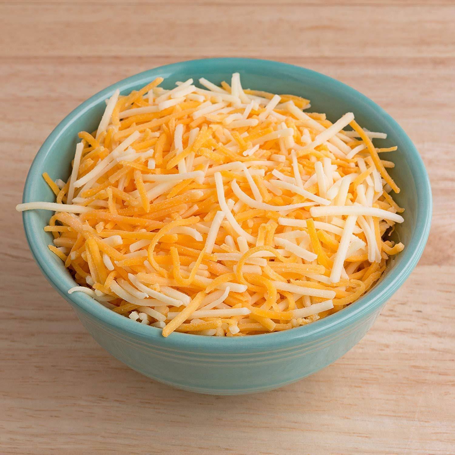 Augason Farms Freeze Dried Shredded Colby Cheese 1 lbs 14 oz NO. 10 Can