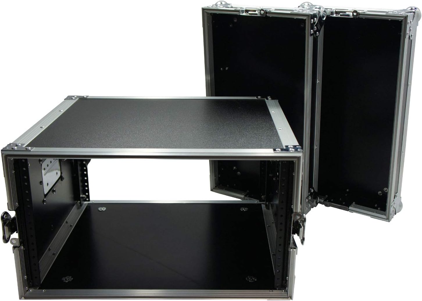 Harmony Cases HC6UAD DJ Flight Amp 6U Rack Space Road Travel Amplifier Case