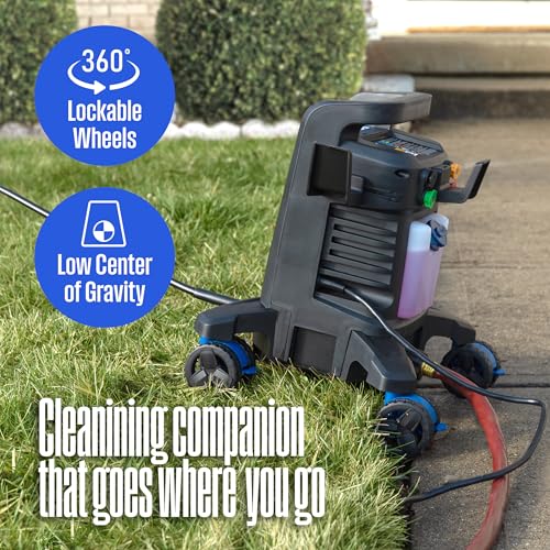 Westinghouse ePX3500 Electric Pressure Washer, 2500 Max PSI 1.76 Max GPM with Anti-Tipping Technology, Onboard Soap Tank, Pro-Style Steel Wand