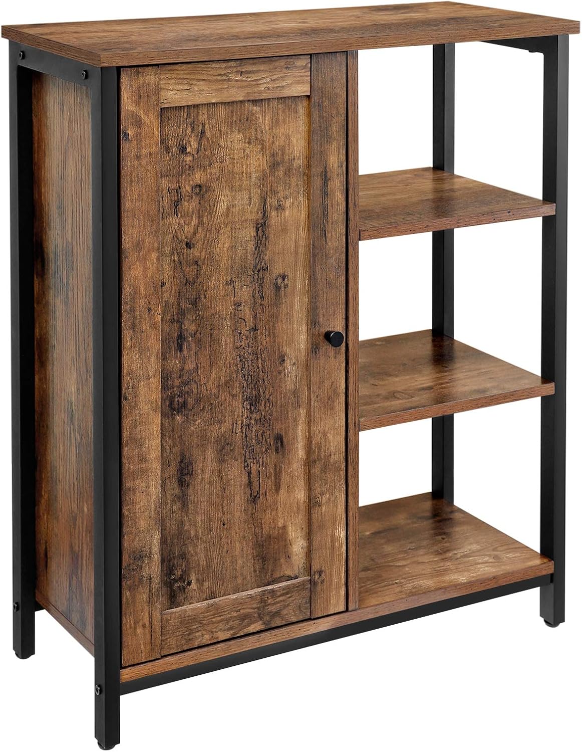 VASAGLE Free Standing Bathroom Drawer and Adjustable Shelf, Kitchen Cupboard, Wooden Entryway Storage Cabinet, 23.6 x 11.8 x 31.5 Inches