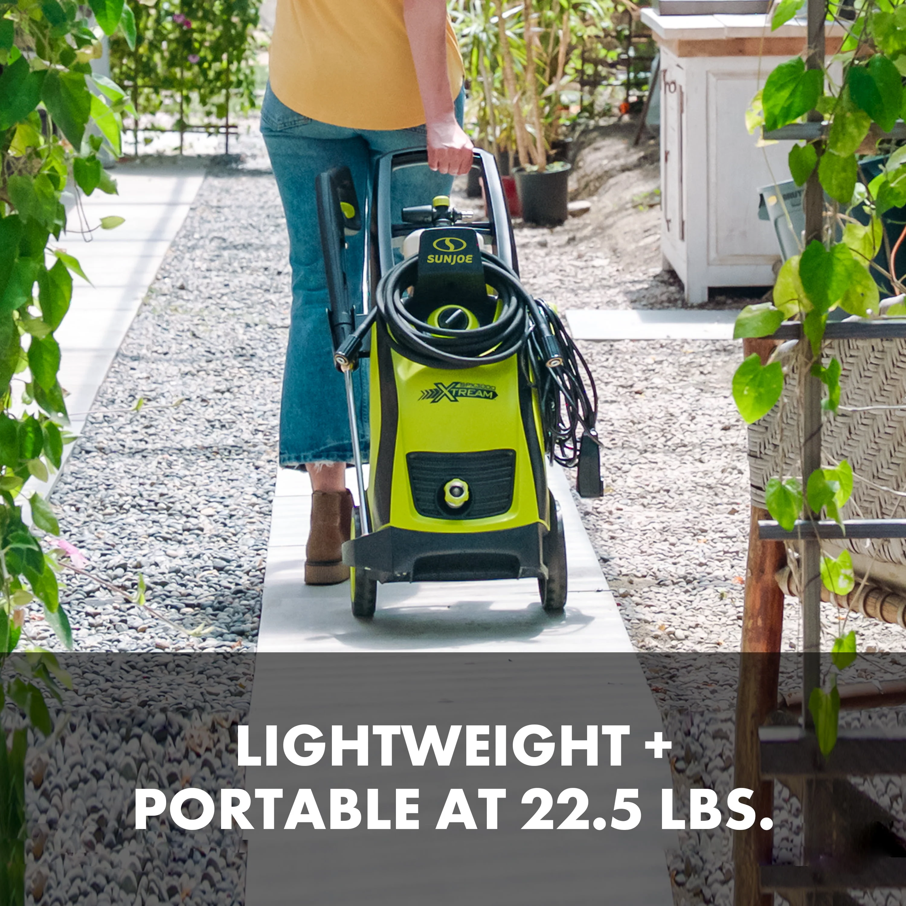 Sun Joe Xtream Clean Electric Pressure Washer, Bonus Accessories, 13-Amp, Quick-Connect Tips