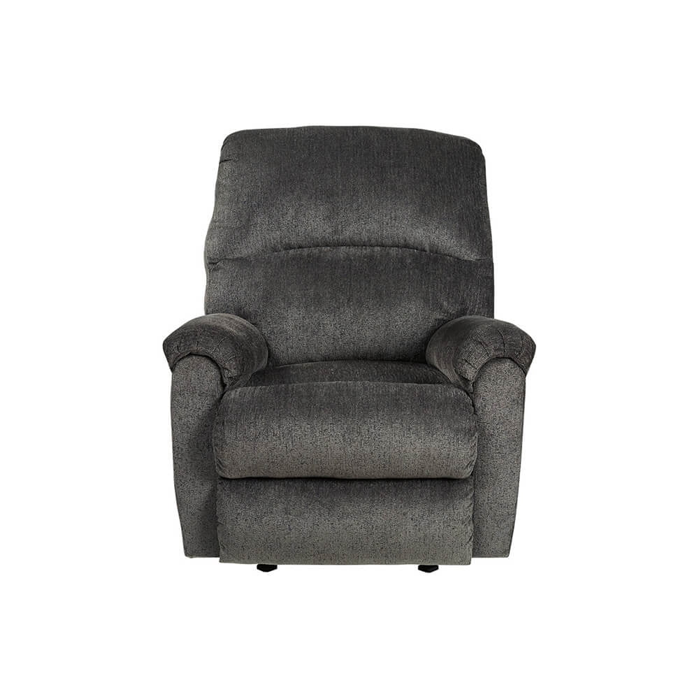 Signature Design by Ashley Ballinasloe Rocker Recliner in Smoke