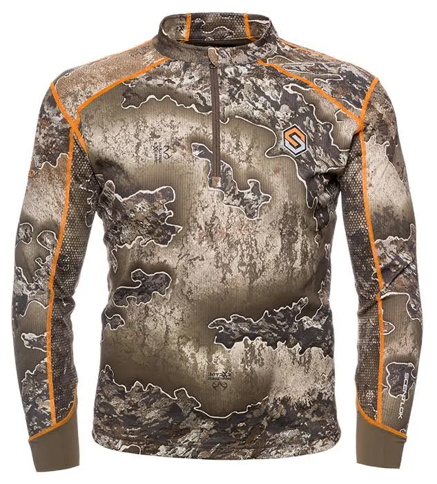 Savanna Aero Attack 1/4 Zip Shirt-Realtree Excape-2X-Large