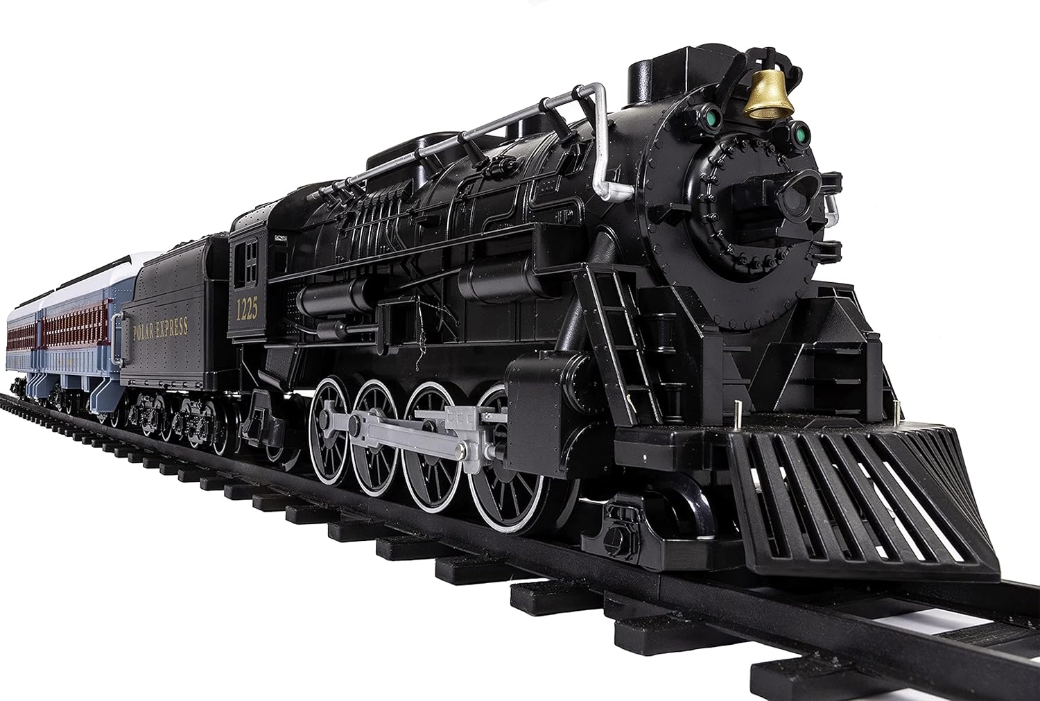 Lionel The Polar Express Ready-to-Play Set, Battery-Powered Berkshire-Style Model Train Set with Remote , Black