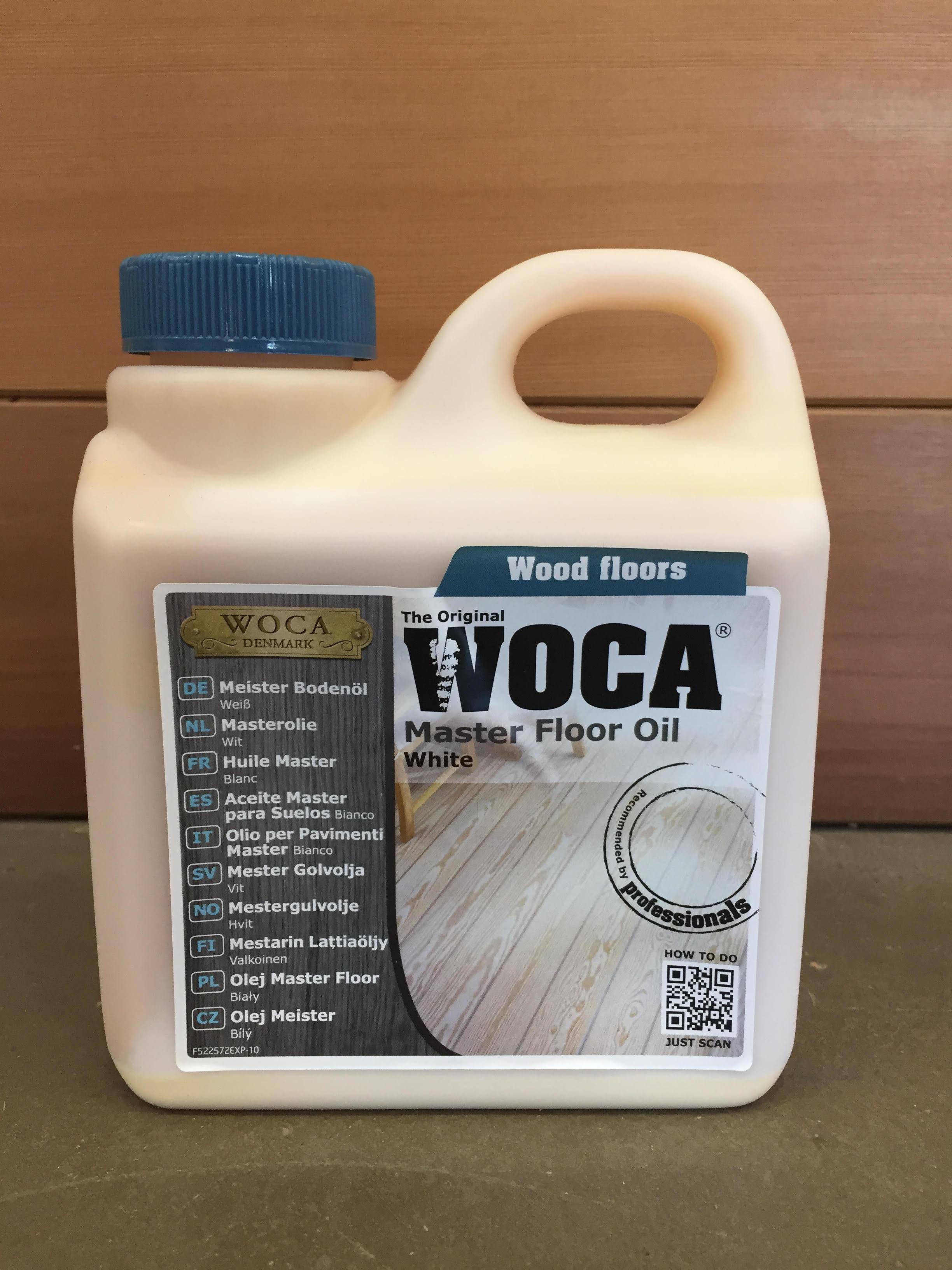 WOCA Master Floor Oil, Natural, 1-Liter