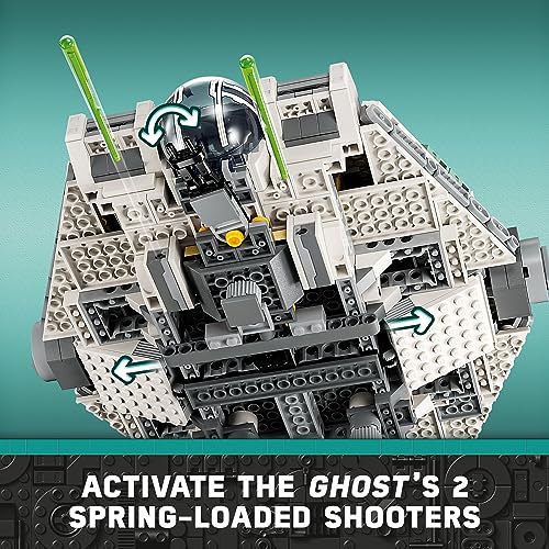 LEGO Star Wars: Ahsoka Ghost & Phantom II, Star Wars Playset Inspired by The Ahsoka Series