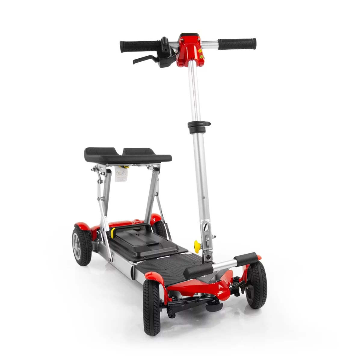 EV Rider Gypsy Ultralight  Collapsible 4 Wheels Mobility Scooter - Red