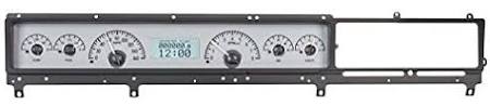 Dakota Digital 66 67 Ford Fairlane Car Analog Dash Gauges System Kit Black Alloy Blue VHX-66F-FAR-K-B