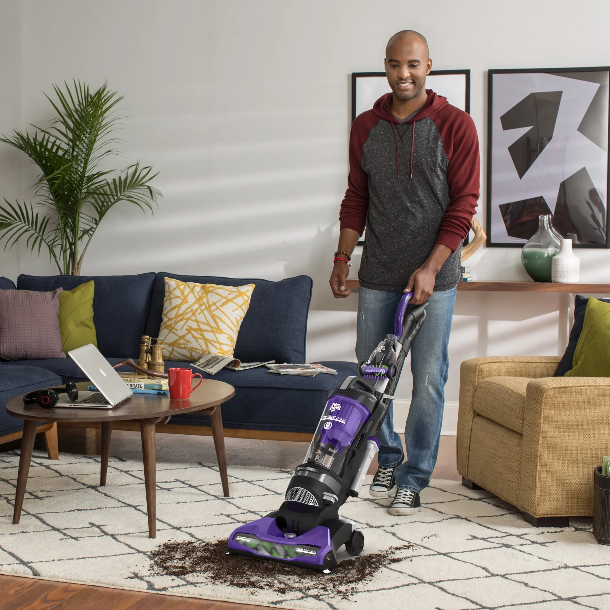 Dirt Devil Power Max Rewind Pet Vacuum Cleaner, UD78710, New