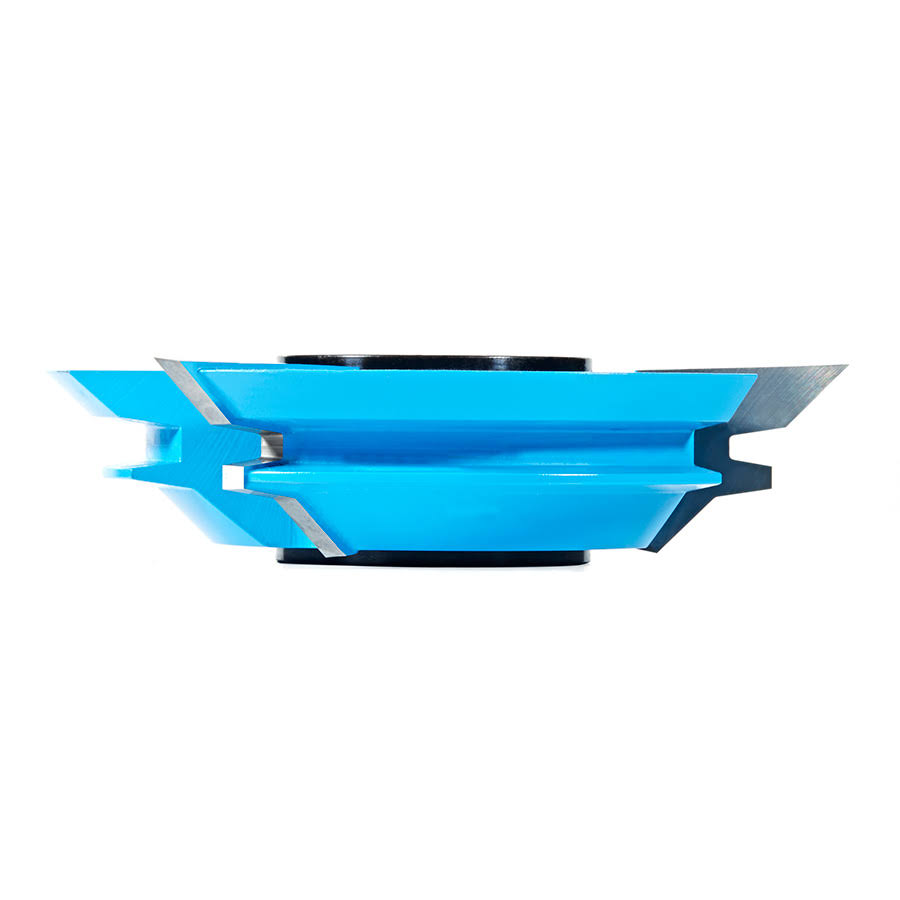 Amana SC619 Carbide Tipped 3-Wing Lock Miter 45 Deg x 4-17/32 Dia x 1 x 1 u0026 1-1/4 Bore