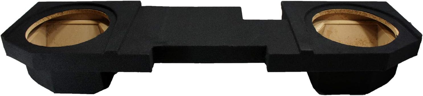 ASC Compatible with 2002-12 Dodge Ram Quad/Crew Cab Truck DTB-2X12-QUAD-UP Dual 12 Subwoofer Box Enclosure