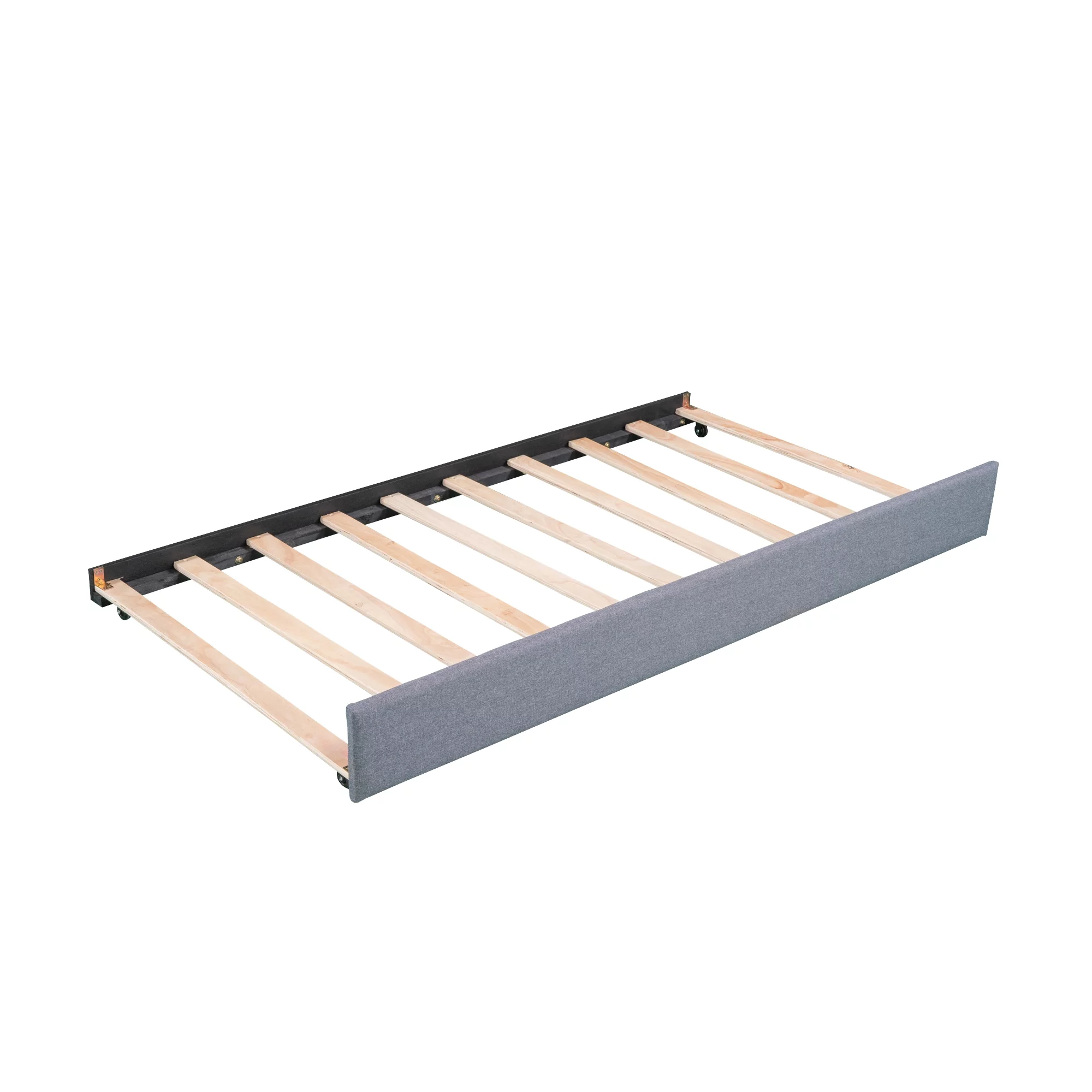 Bellemave L-Shaped Daybed with Trundle and Drawers, Double Twin Size Upholstered Sofa Bed with Storage, Twin Daybed Frame for Kids, Teens & Adults