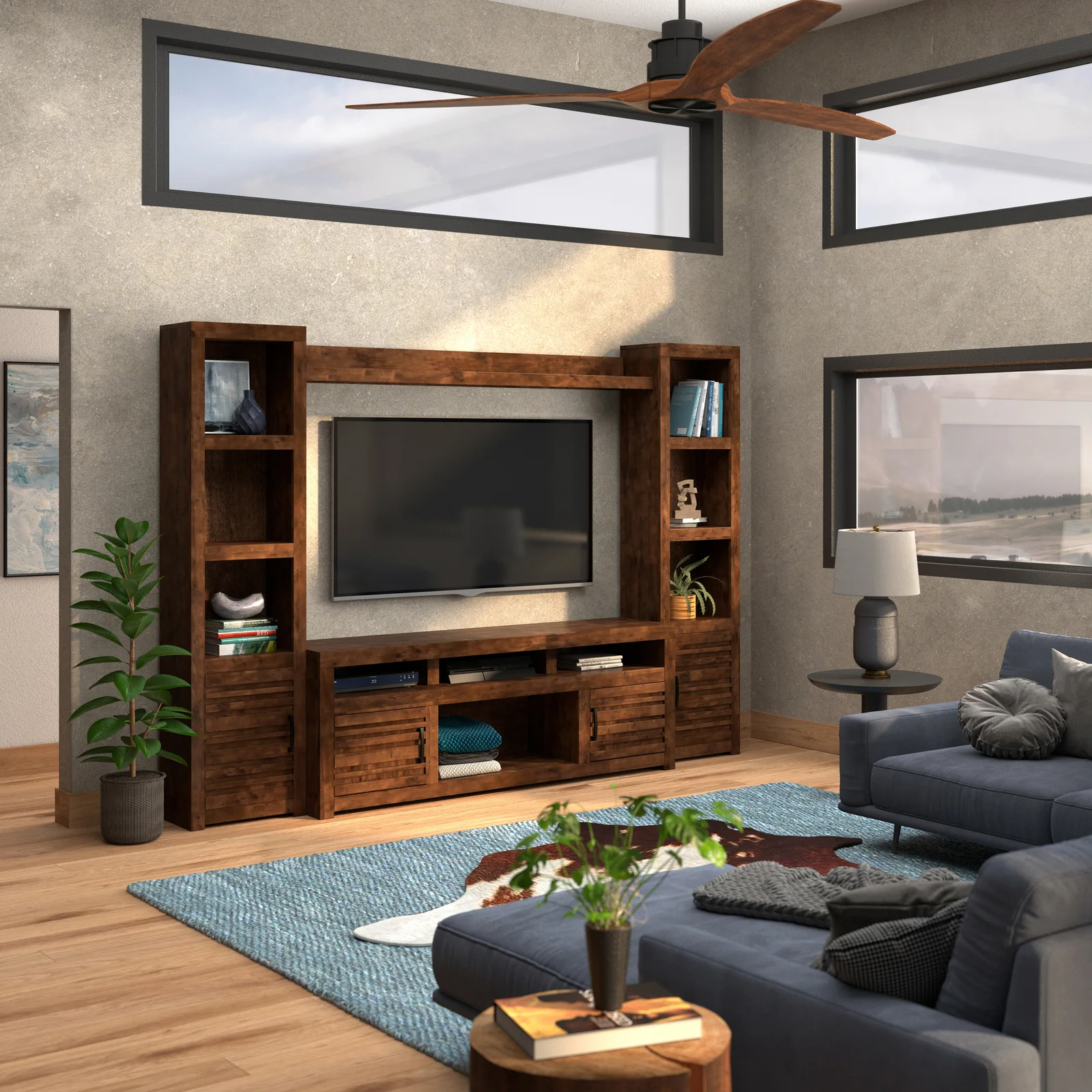 【Furniture】Maddie Entertainment Center for TVs up to 75"