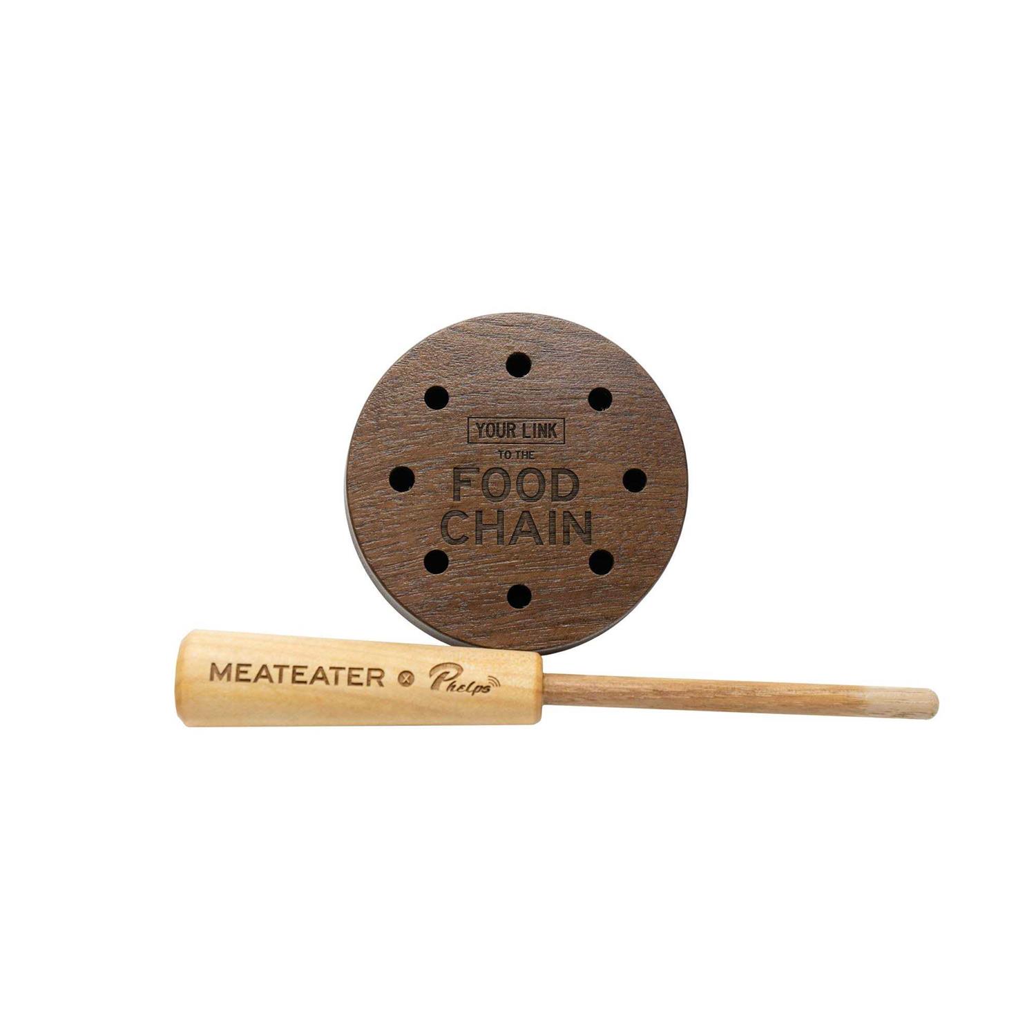 MeatEater X Phelps Slate Over Glass Turkey Pot Call - Sports Supplies Online Store