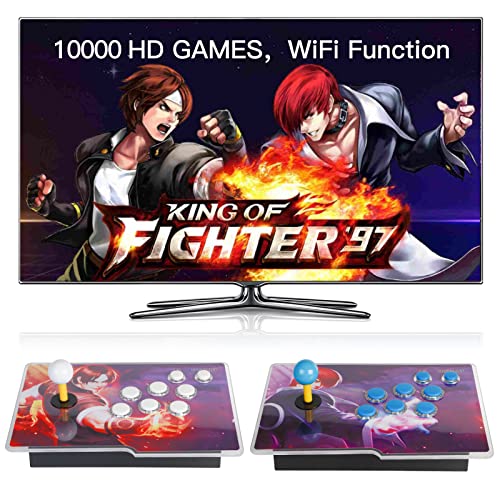 FVBADE [30000 Game in 1] 70S Pandora Box Retro Games Arcade Game Console with Two Separate Host for PC & Projector & TV 3D Games 1-4 Players Category